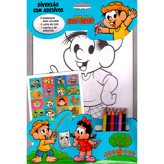 Turma do Chico Bento | Diversão com Adesivo