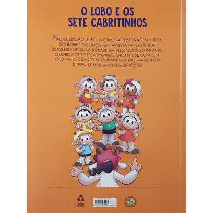 Turma da Monica | O Lobo e os Sete Cabritinhos | Libras