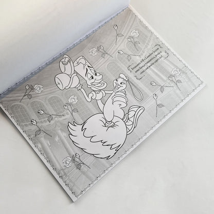 A Bela e a Fera | Prancheta para Colorir | Disney