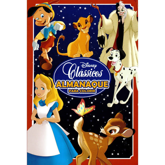 Disney Clássicos | Almanaque para Colorir