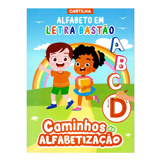 Cartilha Alfabeto em Letra Bastão | Caminho da Alfabetização