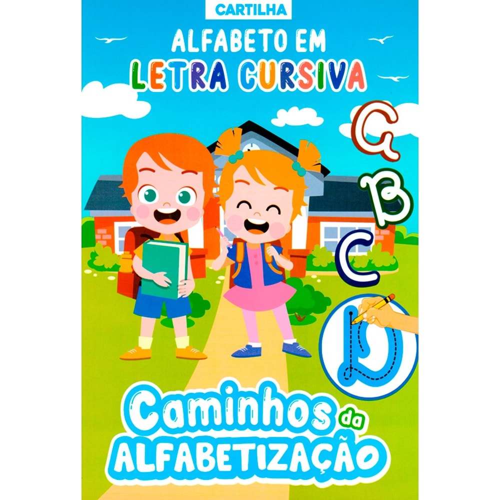 Cartilha de Alfabetização Letra Cursiva | Caminhos da Alfabetização