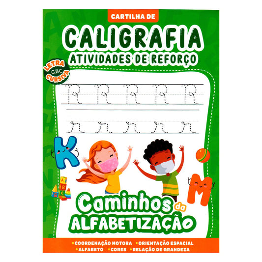 Cartilha de Caligrafia Atividades de Reforço | Caminhos da Alfabetização Vol3