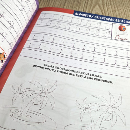Cartilha de Caligrafia Atividades de Reforço | Caminhos da Alfabetização Vol3