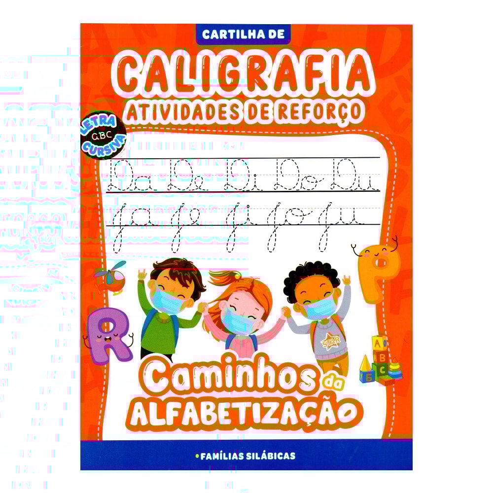 Cartilha Caligrafia Atividades de Reforço | Caminhos da Alfabetização