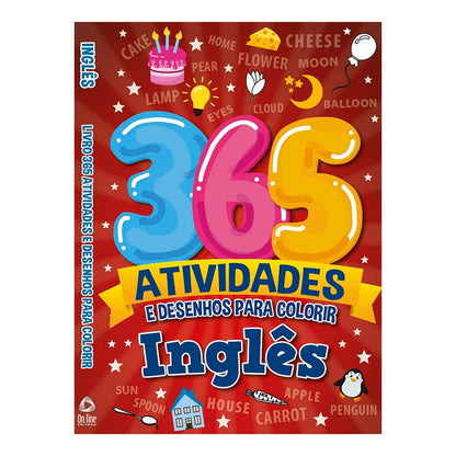365 Atividades e Desenhos para Colorir | Inglês