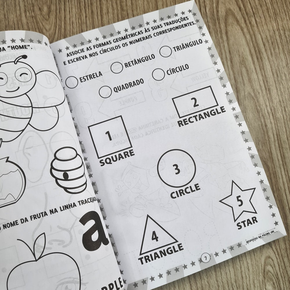365 Atividades e Desenhos para Colorir | Inglês