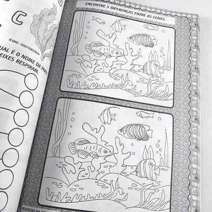 Fundo do Mar | 365 Atividade e Desenhos para Colorir