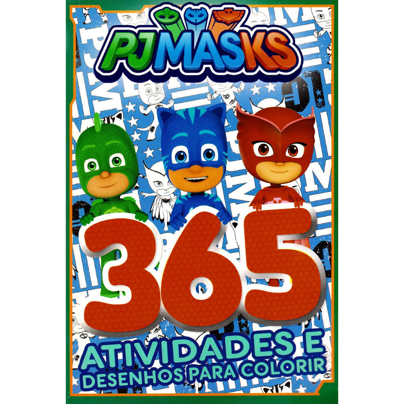 PJ Masks | 365 Atividade e Desenhos para Colorir