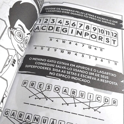PJ Masks | 365 Atividade e Desenhos para Colorir