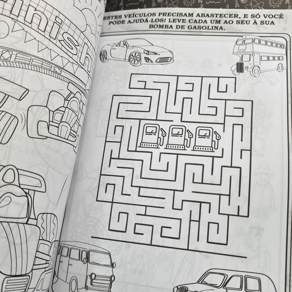365 Atividades e Desenhos para Colorir | Meninos