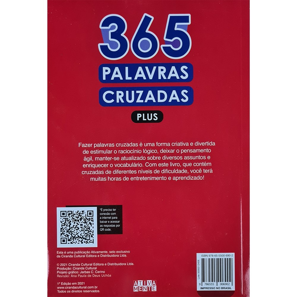 365 Palavras cruzadas plus - volume III
