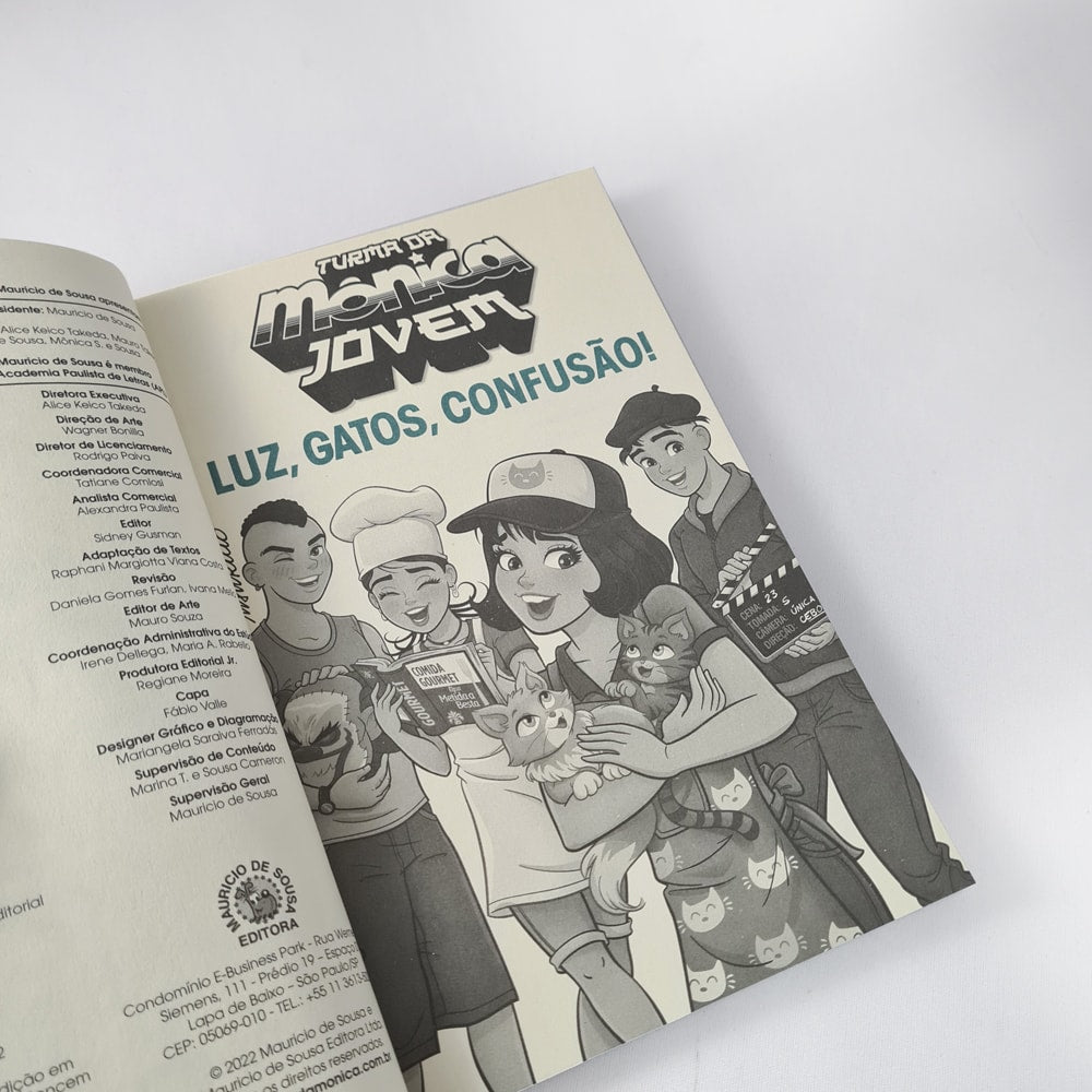 Turma da Mônica Jovem | Luz Gatos Confusão | Mauricio de Sousa