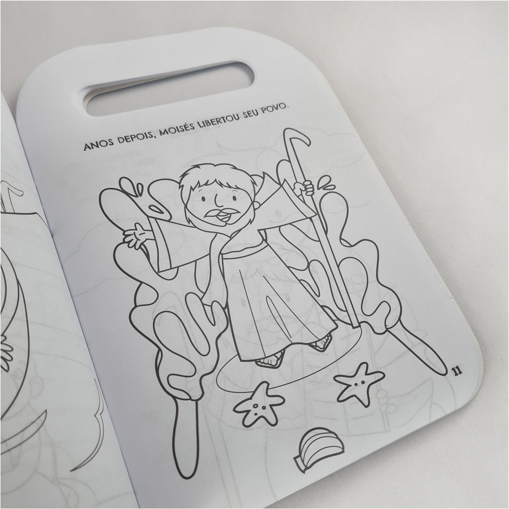 História da Bíblia | Livro de Colorir