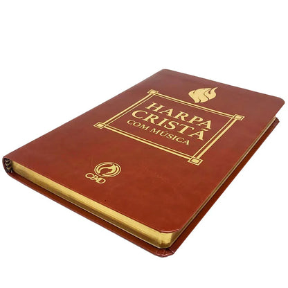 Harpa Cristã | Com Música | Capa Marrom