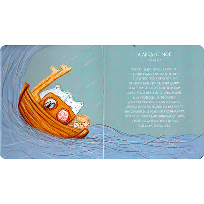 Histórias Bíblicas para Crianças | Capa Dura Azul