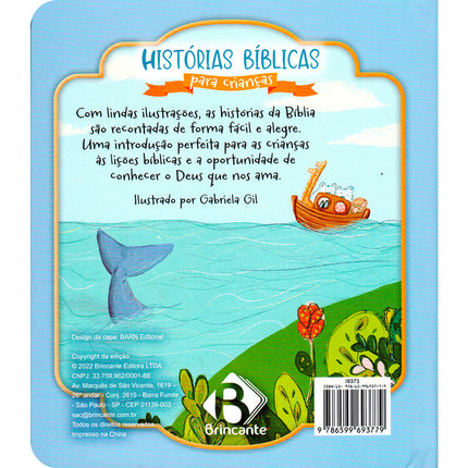 Histórias Bíblicas para Crianças | Capa Dura Azul