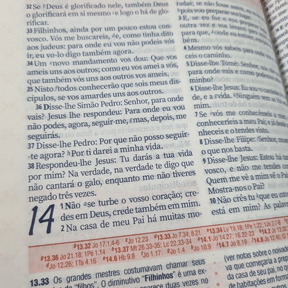 A Bíblia da Mulher | Letra Grande | ARC | Capa Luxo Branca