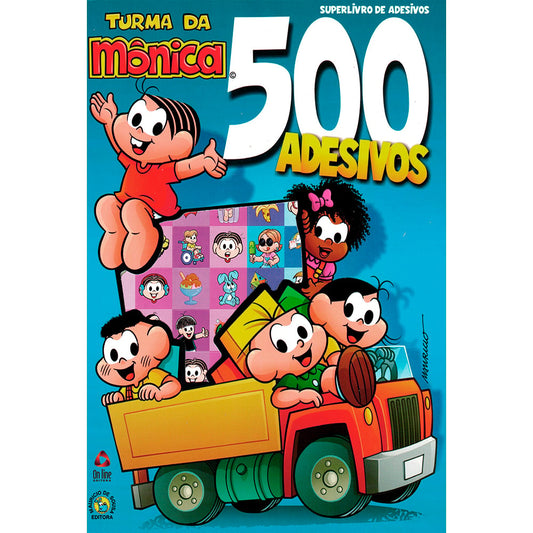 Super Livro Turma da Monica | 500 Adesivos