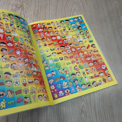 Super Livro Turma da Monica | 500 Adesivos