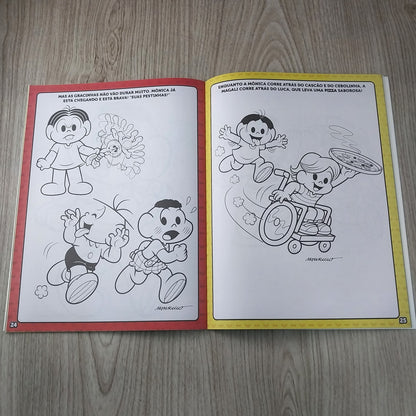 Super Livro Turma da Monica | 500 Adesivos