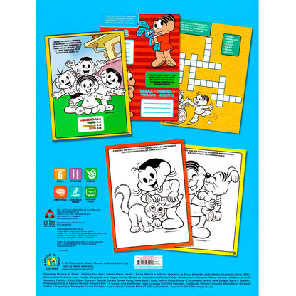 Super Livro Turma da Monica | 500 Adesivos