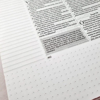 Bíblia King James 1611 Anote Magnólia | BKJ | Letra Normal | Com Espaço Para Anotações