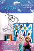 Frozen | Colorindo com Adesivos | Disney