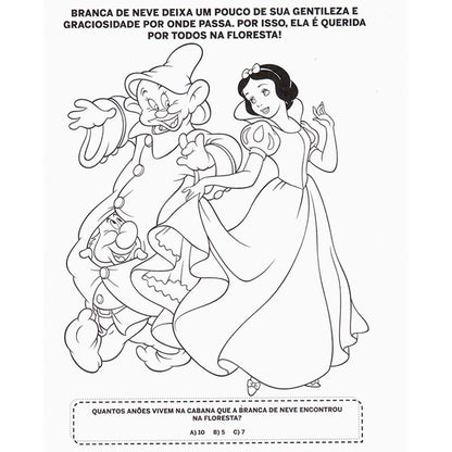 Clássicos Disney | Colorindo com Adesivos