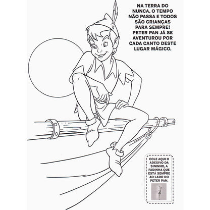 Clássicos Disney | Colorindo com Adesivos