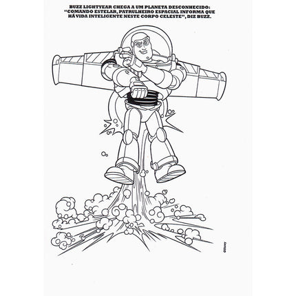 Toy Story 2 | Colorindo com Adesivos | Disney  - Pixar