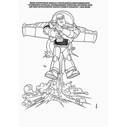 Toy Story 2 | Colorindo com Adesivos | Disney  - Pixar