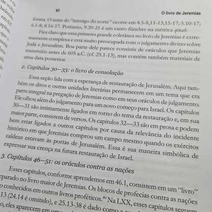 O Comentário de Jeremias | J A Thompson
