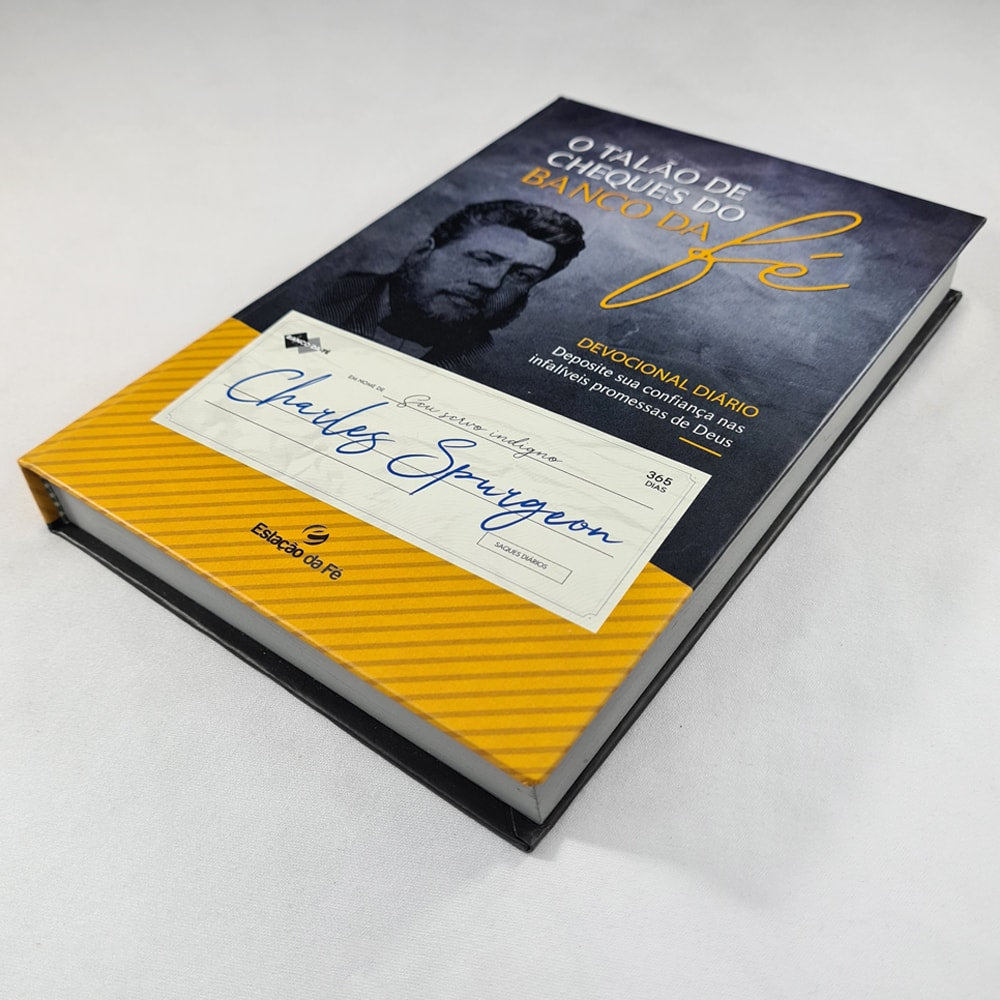 Devocional O Talão de Cheques do Banco da Fé | Charles Spurgeon