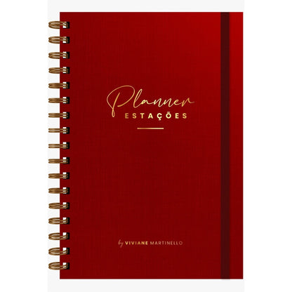 Planner Estações Vermelho | Viviane Martinello
