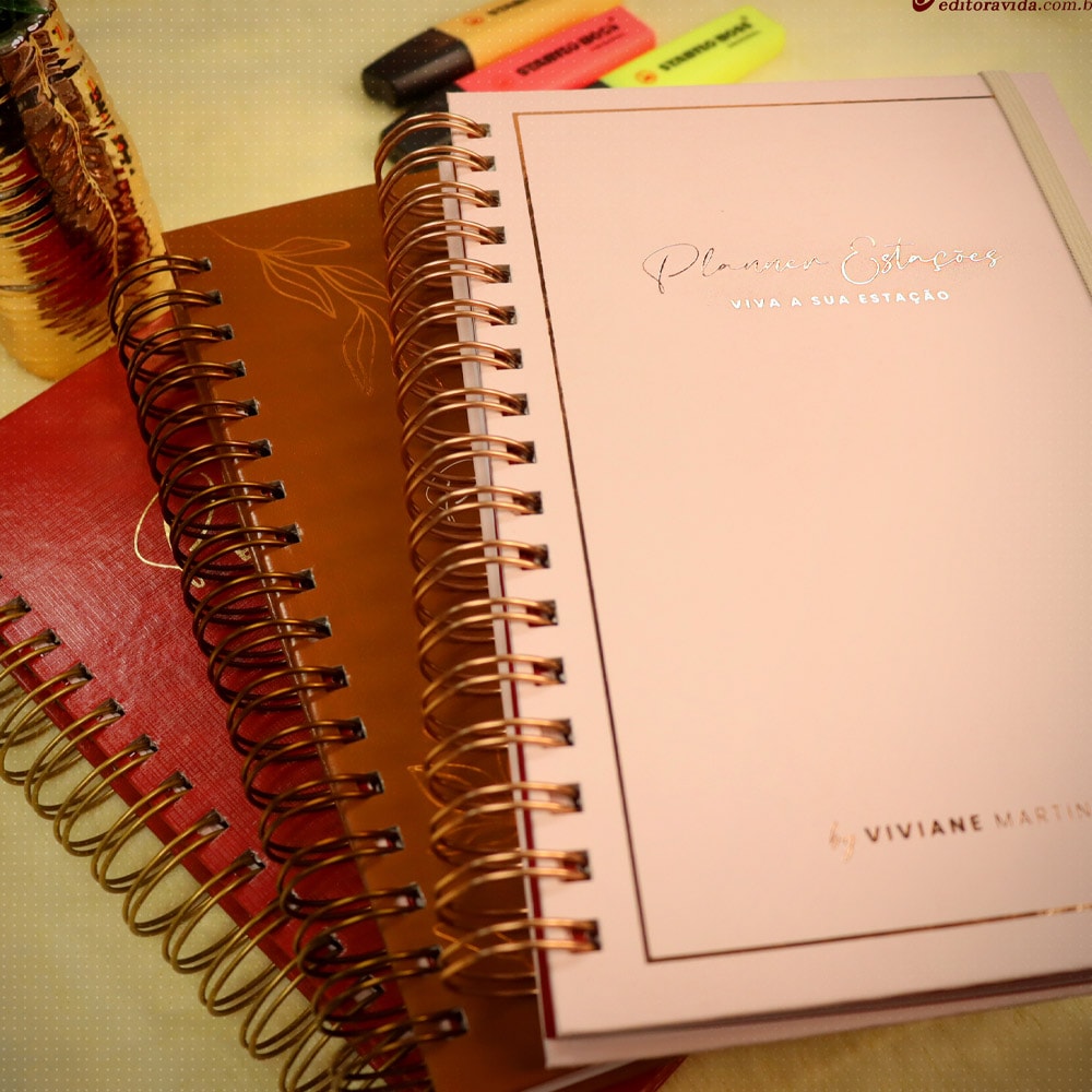 Planner Estações Vermelho | Viviane Martinello