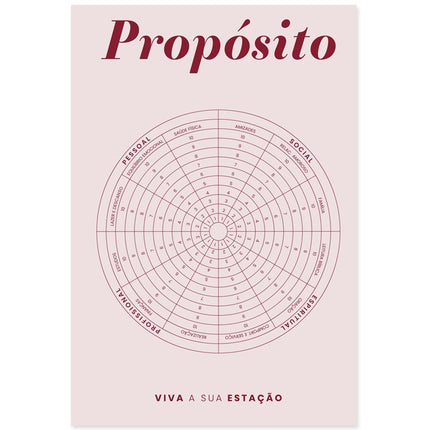 Planner Estações Vermelho | Viviane Martinello