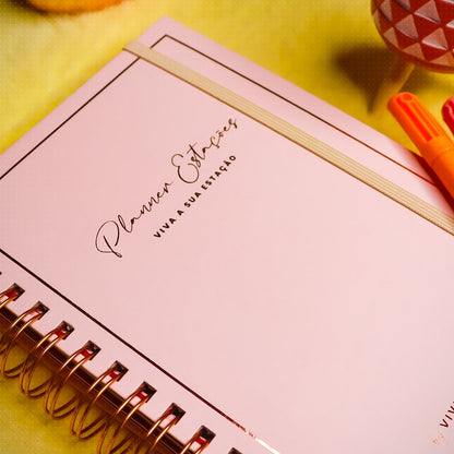 Planner Estações Rosê | Viviane Martinello