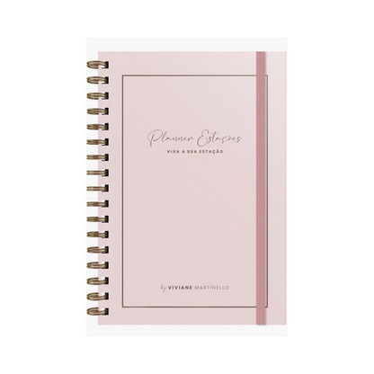 Planner Estações Rosê | Viviane Martinello