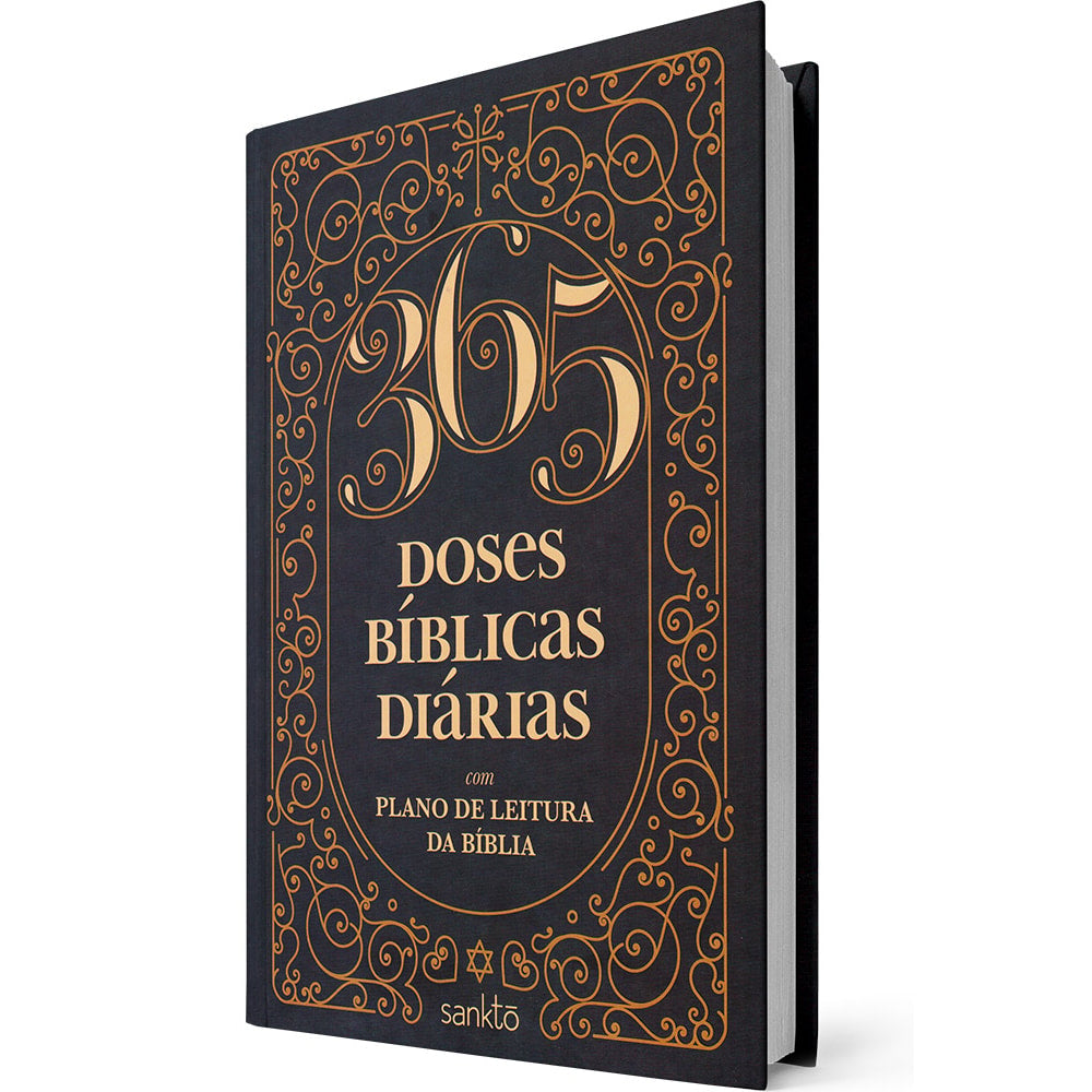 Devocional 365 Doses Bíblicas Diárias | Capa Dura Ornamentos