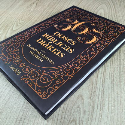Devocional 365 Doses Bíblicas Diárias | Capa Dura Ornamentos