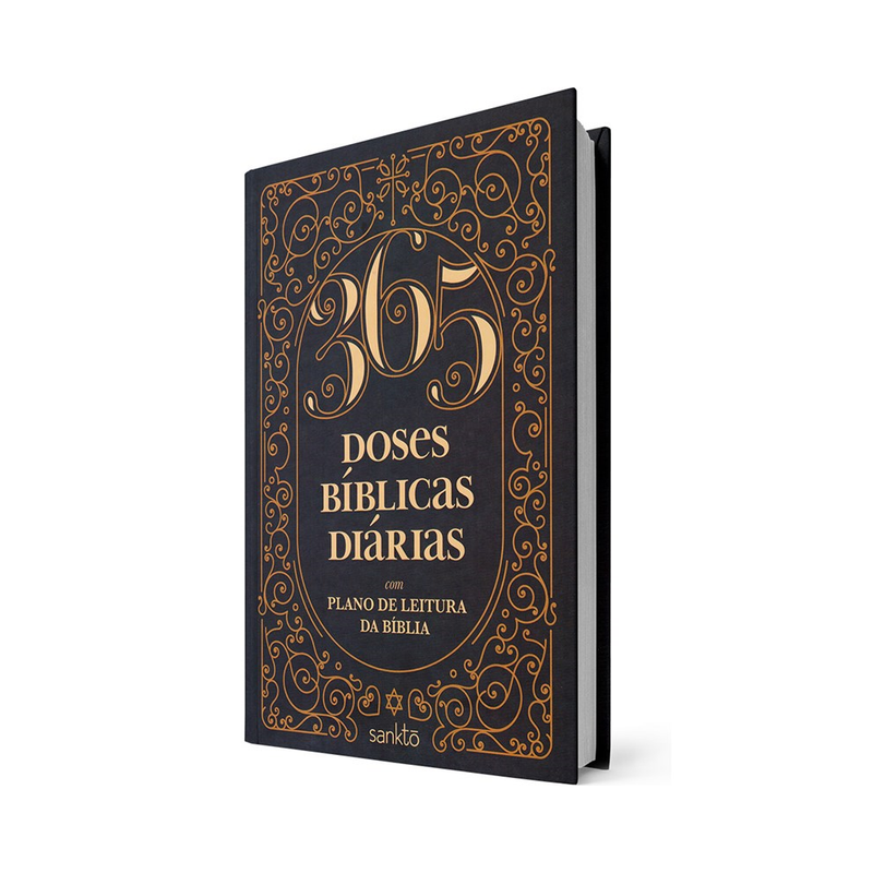 Devocional 365 Doses Bíblicas Diárias | Capa Dura Ornamentos