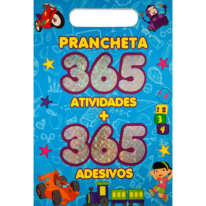 Prancheta 365 Atividades + 365 Adesivos