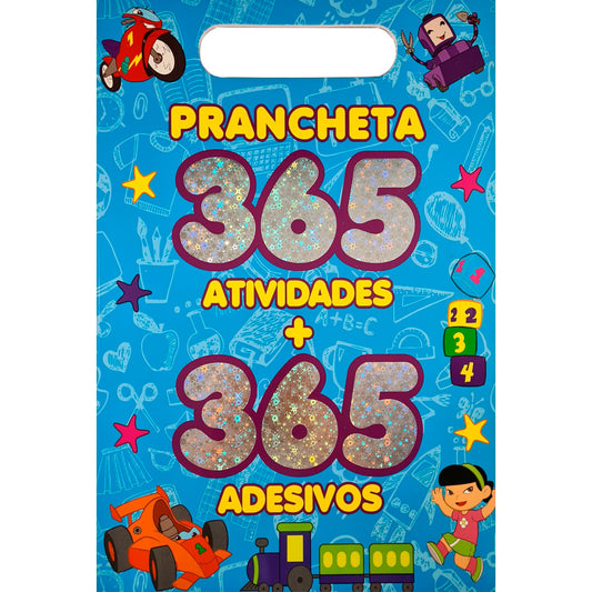 Prancheta 365 Atividades + 365 Adesivos