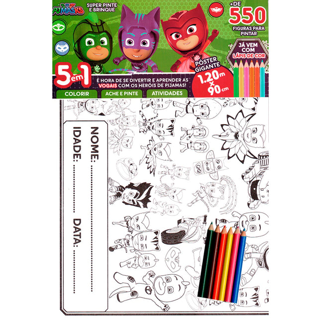 Pj Masks | Super Pinte e Brinque