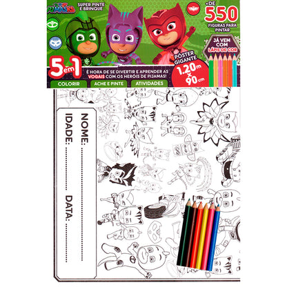 Pj Masks | Super Pinte e Brinque
