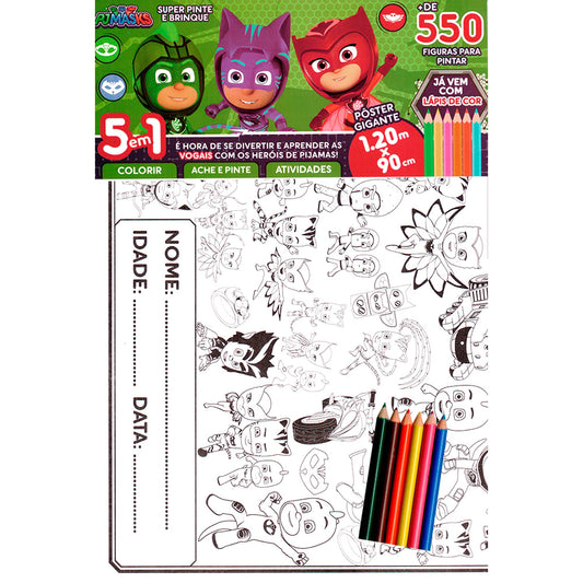 Pj Masks | Super Pinte e Brinque