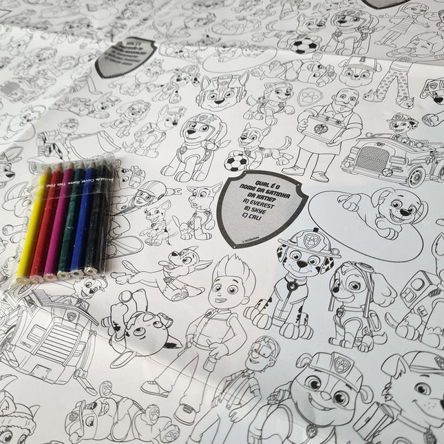 Patrulha Canina | Super Pinte e Brinque | Poster Gigante