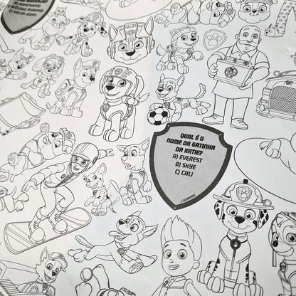 Patrulha Canina | Super Pinte e Brinque | Poster Gigante