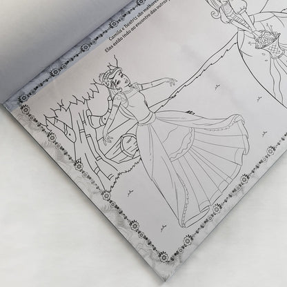 Princesas Do Reino | Prancheta Para Colorir